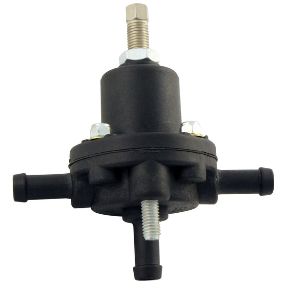 10-100 PSI Fuel pressure regulator for dual rail or returnless fuel type lines